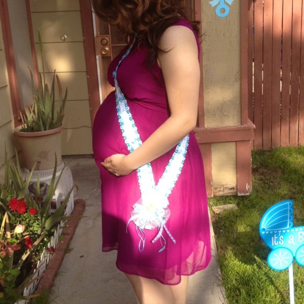 Liz Lange Maternity Dress - Purple